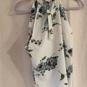 Floral Halter Top